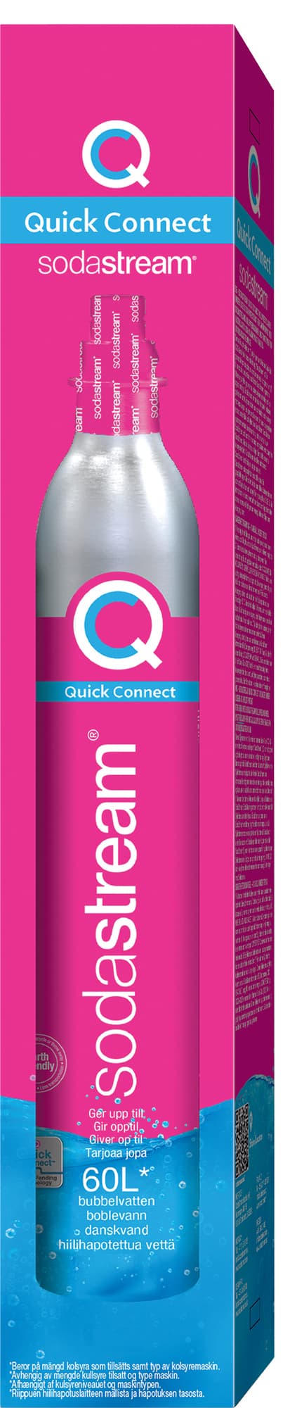 Sodastream Quick Connect-kolsyrepatron
