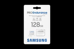 Samsung PRO Endurance microSD muistikortti adapterilla (128GB)