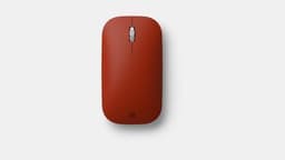 Microsoft Surface Mobile Mouse for Business, Ambidextrous, BlueTrack, Bluetooth, Rød