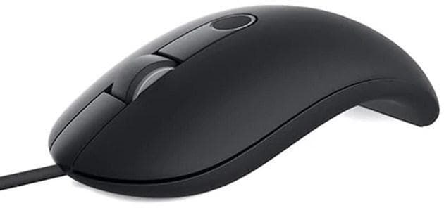 Dell -mus med fingeravtrycksläsare MS819 trådbunden, nej, svart, nej,