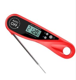 Digitalt stegetermometer Rød / Sort