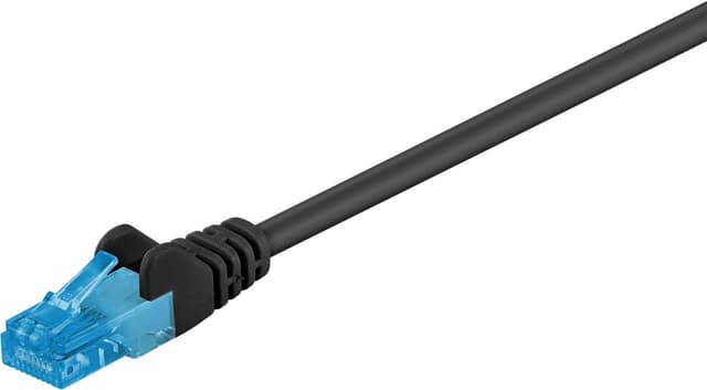 Netværkskabel CAT 6A, U/UTP, sort