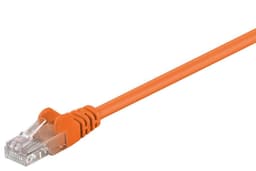 Netværkskabel CAT 5e, U/UTP, orange, 1,5 m