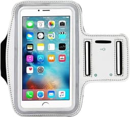 Sportsarmbånd / mobilholder til arm 5 "hvid