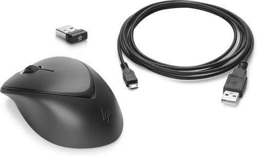 HP trådlös premiummus, Ambidextrous, laser, RF Trådlös, 1200 DPI, Svar
