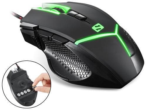 Destroyer FlexWeight Gaming Mouse, Black