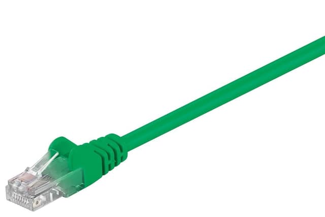 Goobay Netværkskabel CAT 5e, U/UTP, grøn, 10 m