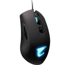 GIGABYTE AORUS M4 USB -mus, optisk, kablet, svart