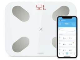 PICOOC Digital Smart skala S1 Pro V2 Maksimal vekt (kapasitet) 150 kg, Body Mass Index (BMI) måling, hvit, minnefunksjon