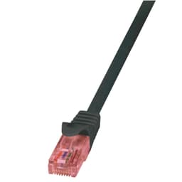 Patch kabel Cat6 UTP 1m Sort