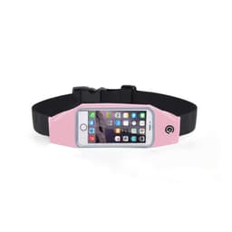 Urheiluhihna, jossa kännykkäteline Medium Pink