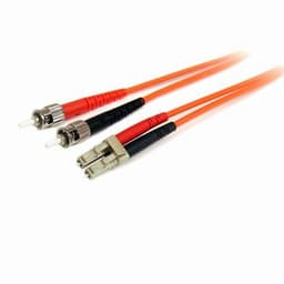 StarTech.com 2 m 62,5/125 multiläges Duplex-fiberpatchkabel LC - ST, 2