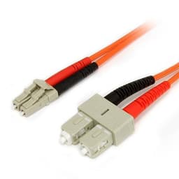 StarTech.com 2 m 62,5/125 multiläges Duplex-fiberpatchkabel LC - SC, 2