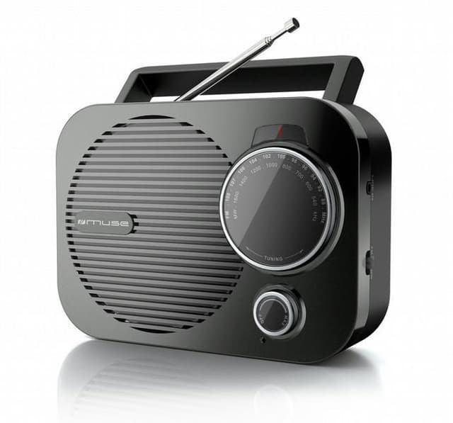 Muse M-050 R Bärbar radio, AUX in