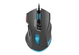 Genesis Xenon 200 NMG-0880 Optisk mus, kablet, nej, gamingmus, sort/ rød