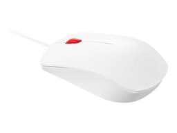 Lenovo Täysikokoinen Essential USB -hiiri 4Y50T44377 Langallinen, valkoinen