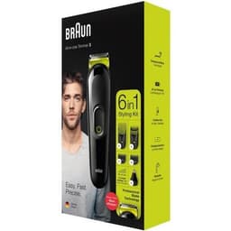 Braun Allt-i-ett skäggtrimmer & Hårklippare MGK3221 Sladdlös, Antal lä