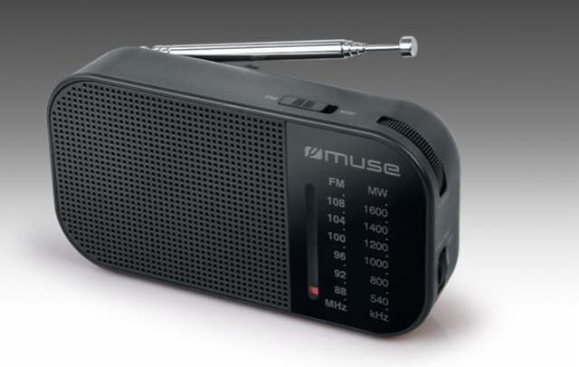 Muse M-025 R, Bærbar radio, Sort