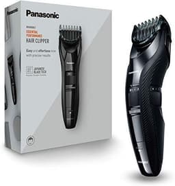Panasonic Hårklipper ER-GC53 Corded/ Cordless, Wet & Dry, Antall lengdetrinn 19, Trinn presis 0,5 mm, Svart