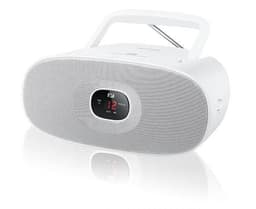 Muse MD-202RDW Vit, Bärbar radio CD-spelare,