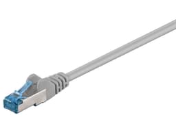 Goobay Netværkskabel CAT 6A, S/FTP (PiMF), grå, 5 m
