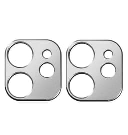 iPhone 11 linsedeksel 2-pakning sølv
