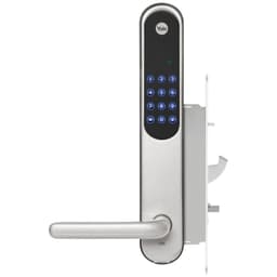 Yale Doorman V2N elektroniskt dörrlås (silver)