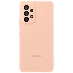 Samsung Galaxy A53 silikonfodral (persika)