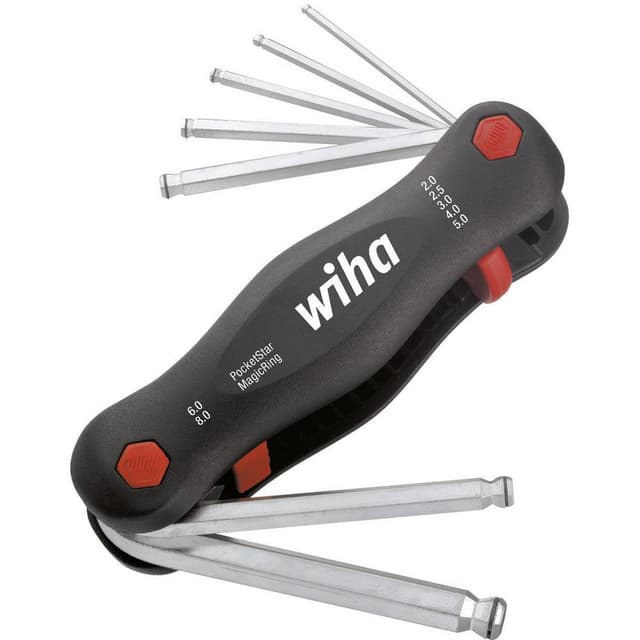 Wiha Unbrako Vinkelskruetrækker-sæt 7 dele