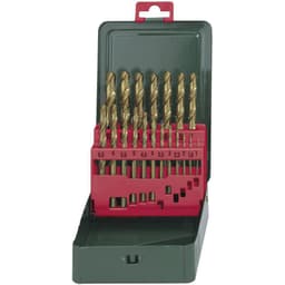 Metabo 627156000 HSS Metall-spiralborrset 19 delar TiN