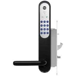 Yale Doorman V2N elektroniskt dörrlås (svart/vit)