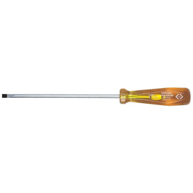 C.K. Elektriker Kærv-skruetrækker Klinge-bredde: 4.5 mm Klinge-længde: 125 mm DIN 5264, DIN ISO 2380-2