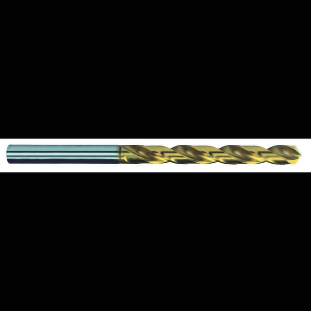 Exact 32503 HSS Metal-spiralbor 0.5 mm Samlet længde 22 mm Slebet, TiN DIN 338 Cylinderskaft 10 stk