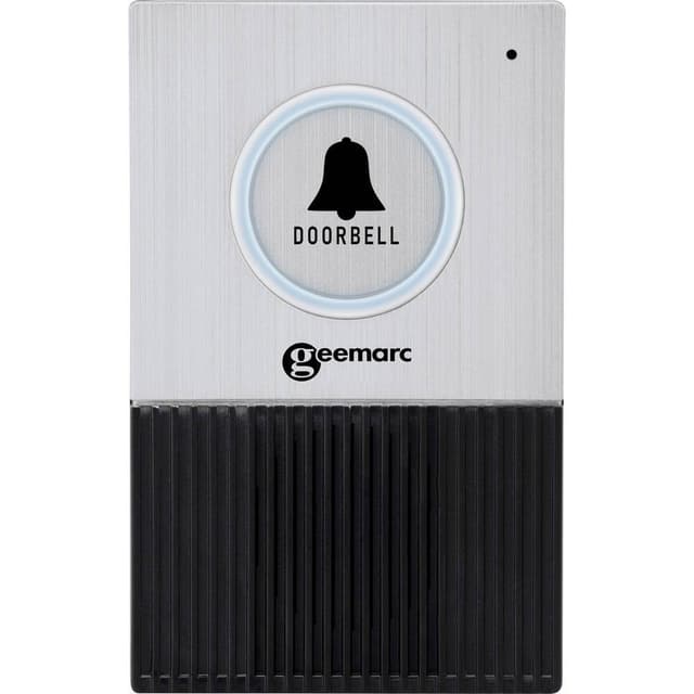 Geemarc DOORBELL595ULE_BLK_I Trådløs klokke 1 stk