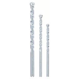 Bosch Accessories CYL-1 1609200204 Hårdmetal Sten-spiralbor-sæt 3 dele 5 mm, 6 mm, 8 mm Cylinderskaft
