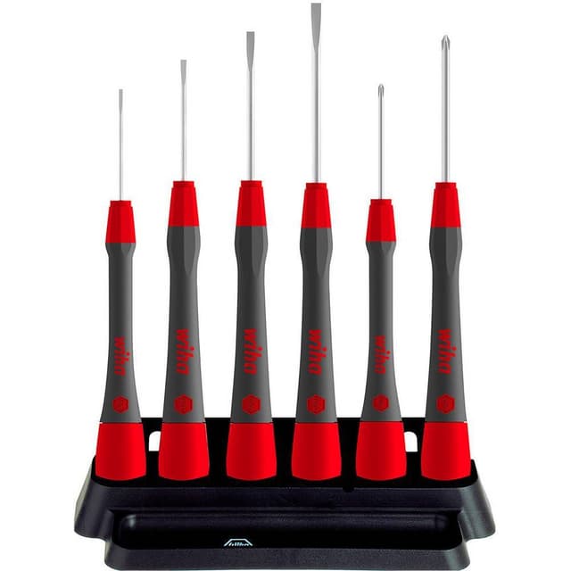 Skruvmejsel set 7 delar Wiha 260 PK 601 Spår,