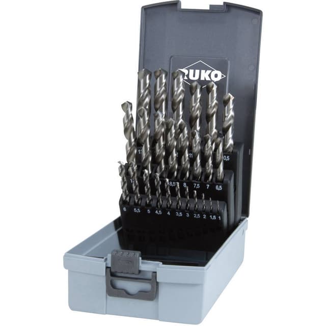 RUKO 214215RO Metal-spiralbor-sæt 1 Set
