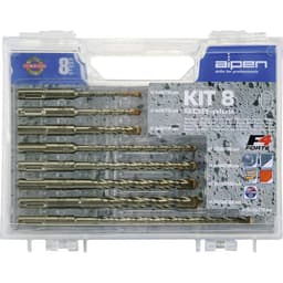 Alpen 80704100100 Hårdmetall Borrhammar-set 8 delar 5