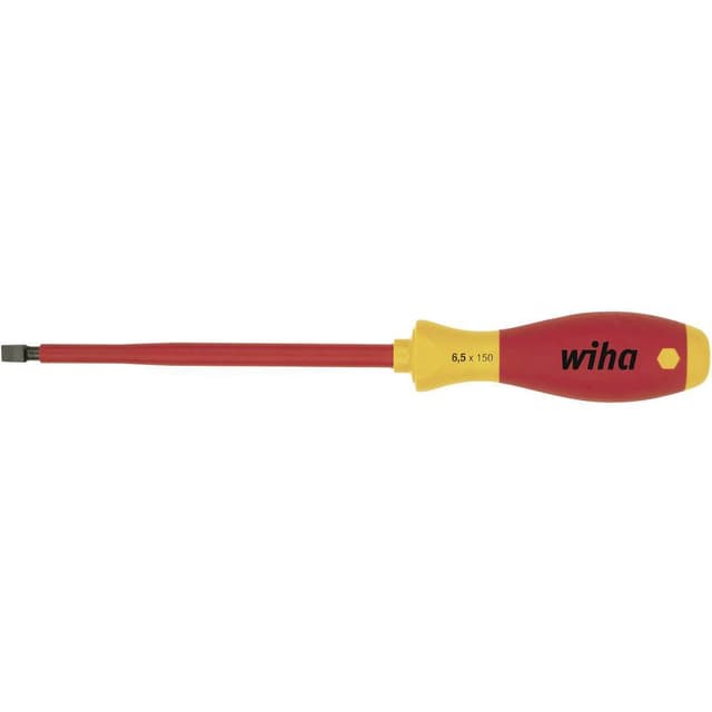 VDE Spårskruvmejsel Wiha SoftFinish electric