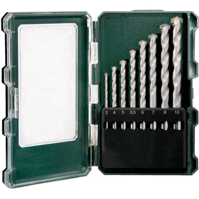 Metabo 626706000 Sten-spiralborr set 8 delar 3 mm, 4