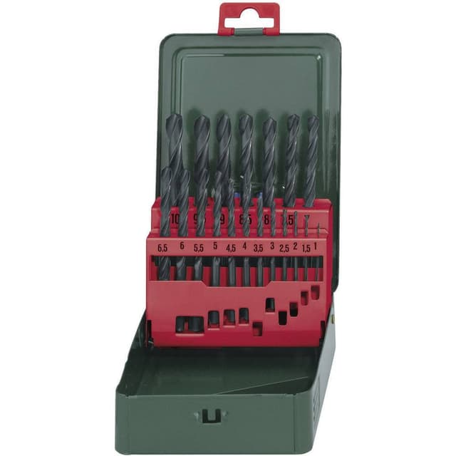 Metabo 627151000 HSS Metall-spiralborrset 19 delar