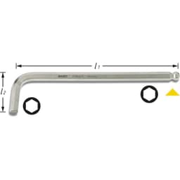 Hazet 2105LG-05 Unbrako Vinkelskruetrækker 5 mm