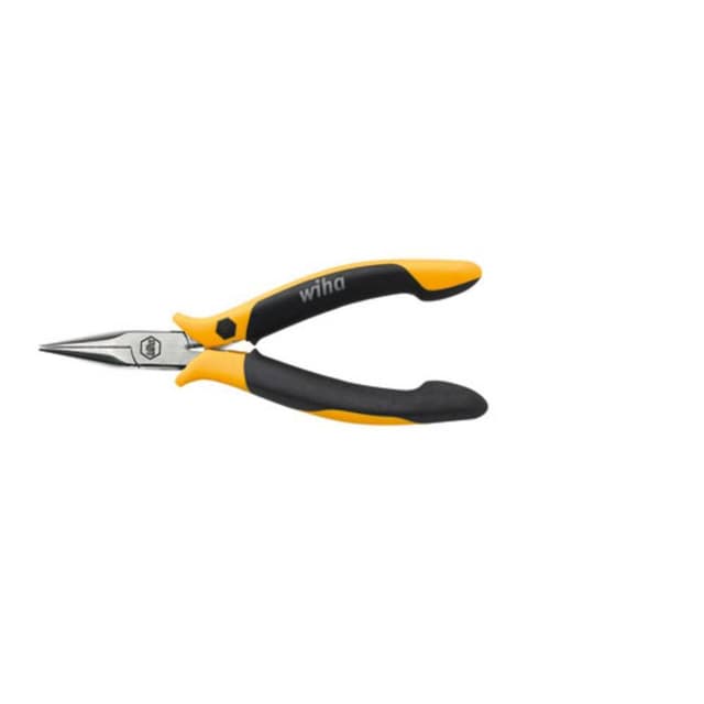 ESD Flat rundtång Rak 120 mm Wiha 26799