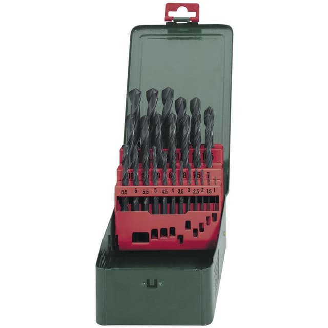 Metabo 627152000 HSS Metall-spiralborrset 25 delar
