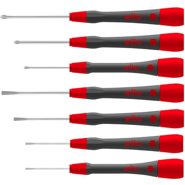 Skruvmejsel set 7 delar Wiha 260 PK 701 Spår