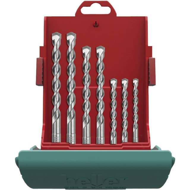 Heller Bionic 16315 6 Hårdmetall Borrhammar-set 7 delar