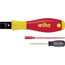 Wiha Drejningsmoment-skruetrækker VDE 0.5 - 2 Nm DIN EN 60900, DIN EN ISO 6789, DIN EN 26789