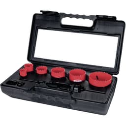 RUKO A106340 A106340 Hålsågset 8 delar 22 mm, 29 mm, 35