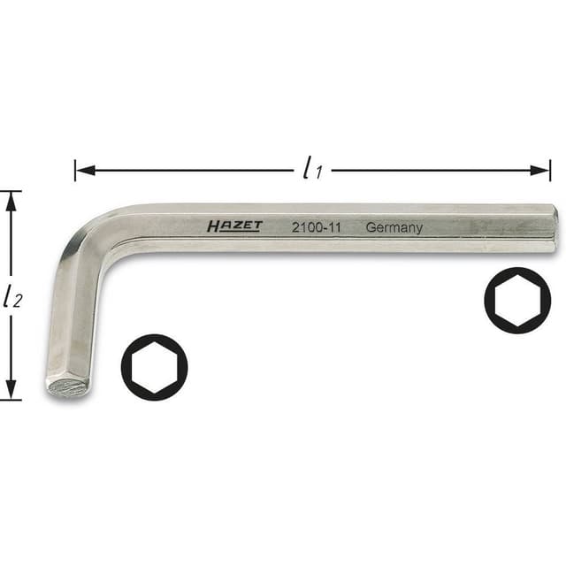 Hazet 2100-14 Unbrako Vinkelskruetrækker 14 mm