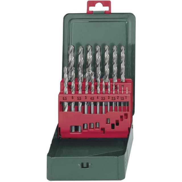Metabo 627153000 HSS Metall-spiralborrset 19 delar
